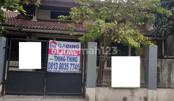 Dijual Cepat !! Rumah Siap Huni Harga NJOP Luas ±172 di BCS Kelapa Gading , Bisa Nego
