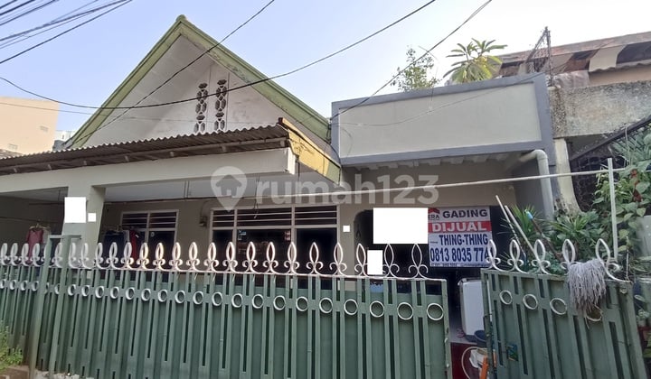 Murah !! Dijual Cepat !! Rumah Standart 9 x 15 di Cawang Cipinang , Bisa Nego sampai dealll