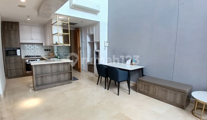 Murah! Jual Apt. The Summit Mewah Type Loft Ff Lantai Tinggi Luas 144 , Bisa Nego