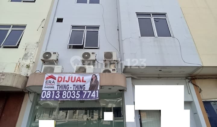 Termurah !! Dijual !! Ruko Full Furmish Luas 87 Siap Pakai di Villa Gading Indah Hadap Timur