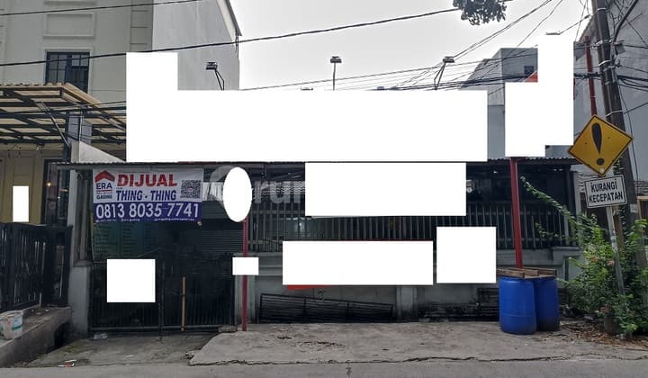 Murah !! Dijual Rumah Cocok untuk Usaha 10X20 di Kelapa Kopyor Hadap Selatan