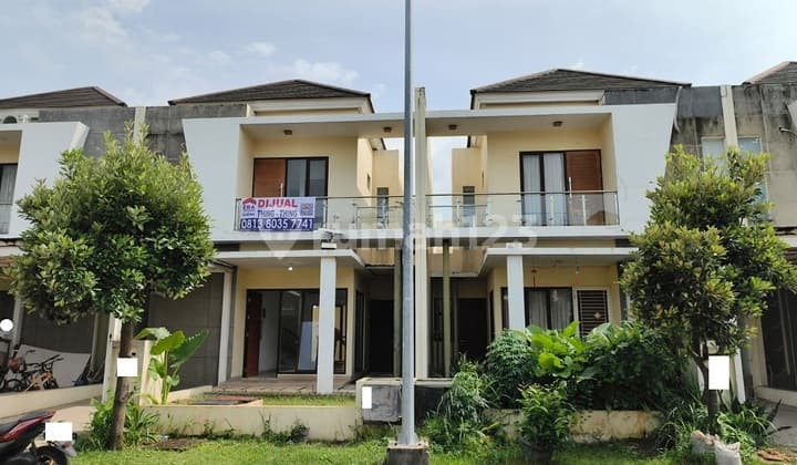 Murah !! Dijual Rumah Gandeng Siap Huni 8X18 bisa Beli Satuan di Harapan Indah Cluster Cluster Arana Bekasi Hadap Timur Laut