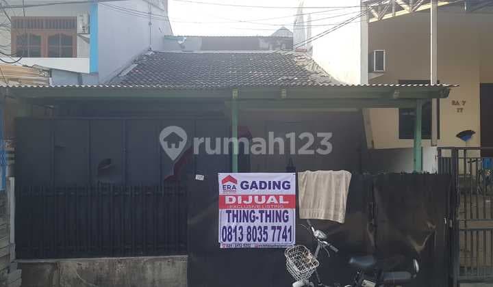 Murah !! DIJUAL CEPAT !! Rumah Standard 6 x 15 Butuh Renovasi di Kelapa Hybrida