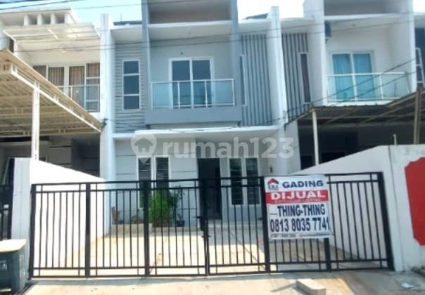 Murah !! Dijual Rumah Minimalis Jalan Besar 3 Mobil 6x19 di Imperial Gading Hadap Utara