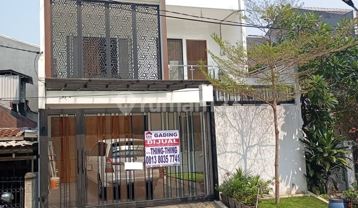 Murah !! Dijual Rumah Minimalis Siap Huni 8x18 di Taman Pegangsaan Indah Jalan Lebar