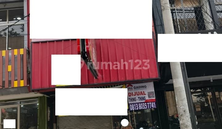 Cheap !! Ready-to-Use Shophouse for Sale 4.5 X 15 Great Location on Boulevard Raya Kelapa Gading Facing Southeast