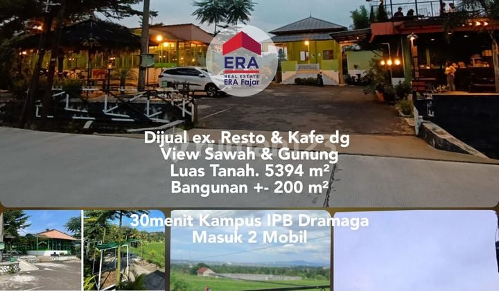 DIJUAL BANGUNAN KAFE DAN TANAH DI DEKAT KAMPUS IPB DRAMAGA DIJUAL BANGUNAN KAFE DAN TANAH DI DEKAT KAMPUS IPB DRAMAGA