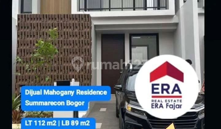 Dijual Rumah Dekat Gerbang Mahogany Residence Summarecon Bogor Dijual Rumah Dekat Gerbang Mahogany Residence Summarecon Bogor