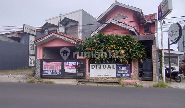 RUMAH SIAP RENOV PINGGIR JALAN CIMANGGU BOGOR