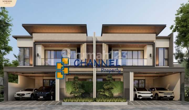 Jual Rumah New Brand Akses Dekat Tol BSD Griya Loka, An