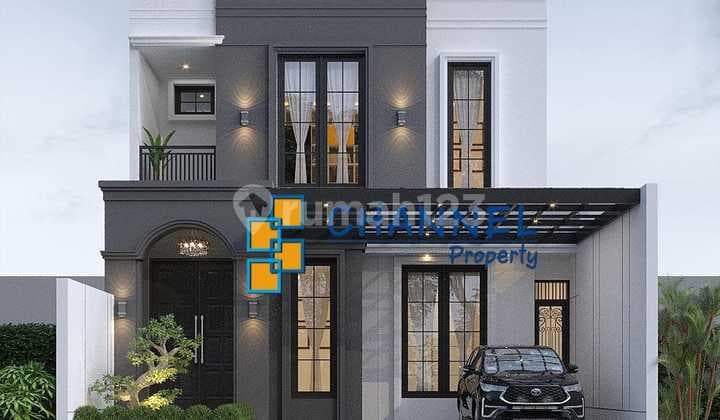 Jual Rumah Baru Hunian Strategis Dekat Tol Kencana Loka BSD, Vn