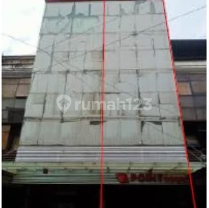 Dijual Ruko Murah 4 Lantai Lokasi Strategis di Cideng Gambir Jakarta Pusat