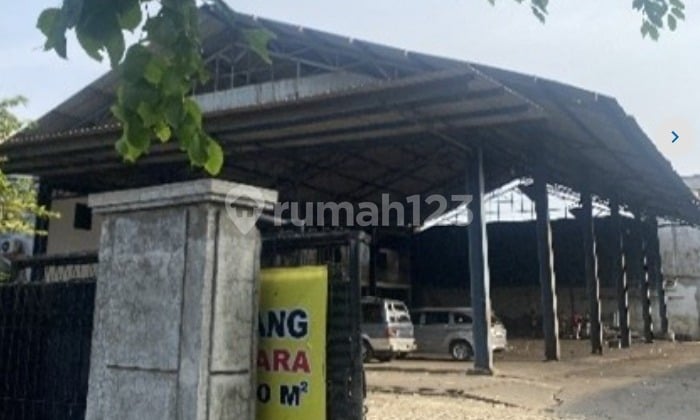 Dijual Gudang Lokasi Strategis Pinggir Jalan di Koja Jakarta Utara