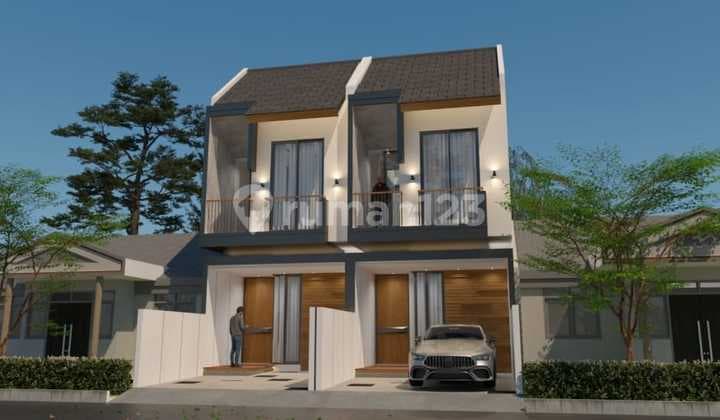 Rumah Kutisari Indah Surabaya 2 Lantai Hadap Selatan