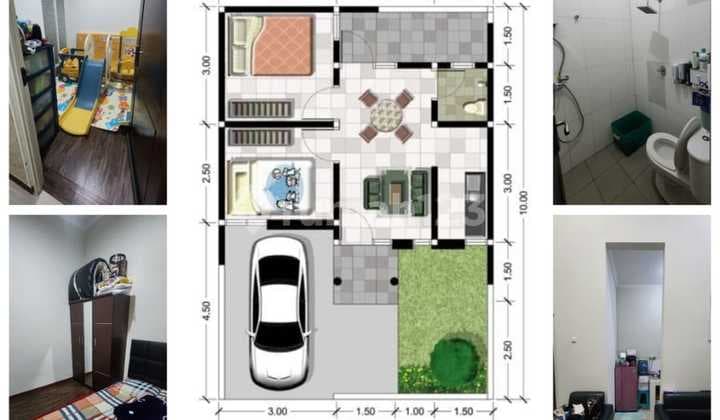 Rumah De Naila Village Gresik 1 Lantai Full Furnish