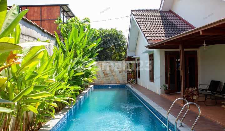 For Sale Beautiful Villa With Private Pool On Jl. Besi Jangkang, Besi, Sukoharjo, Ngaglik District, Sleman Regency, Special Region of Yogyakarta, Ngemplak
