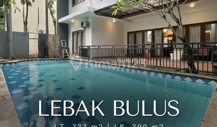 Harga Menarik Rumah Ada Private Pool di Lebak Bulus Jakarta