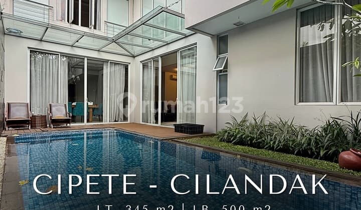 Rumah Dalam Komplek Ada Swimming Pool Di Cipete Cilandak Jakarta