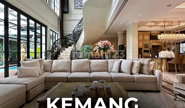Modern Classic Furnished Luxury House in Kemang, South Jakarta