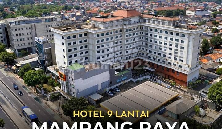 Harga Dibawah NJOP Hotel 9 Lantai di Mampang Raya Jakarta Selatan