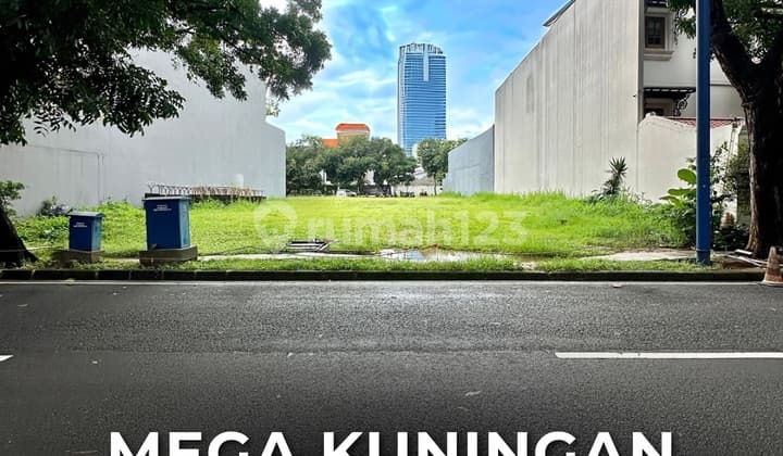 Kavling Siap Bangun Prime Area di Mega Kuningan Jakarta Selatan