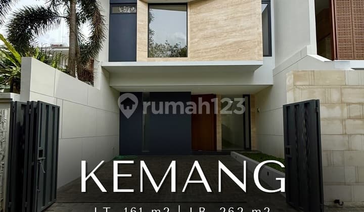 Rumah Baru Tropical Modern Ada Pool di Kemang Jakarta Selatan
