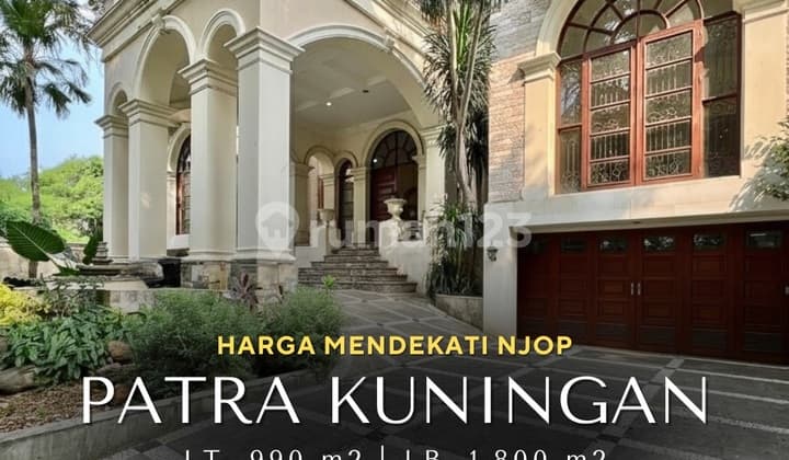 Approaching NJOP Beautiful House Prime Area in Patra Kuningan Jakarta