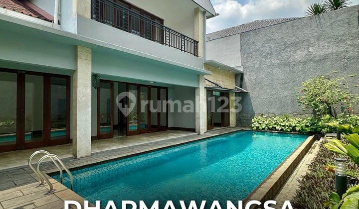 Rumah Siap Hun di Dharmawangsa Kebayoran Baru Jakarta