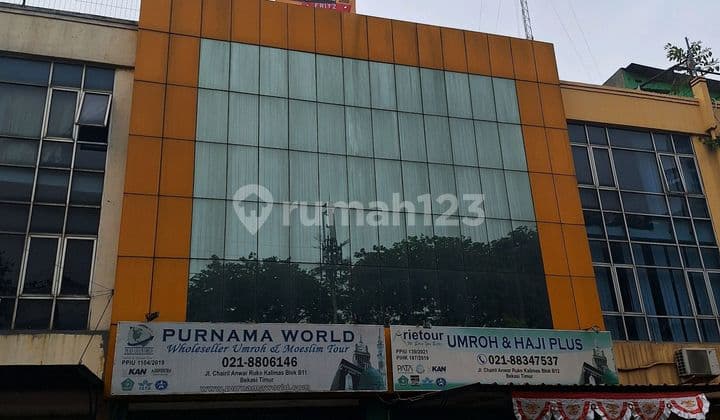 Ruko Murah Strategis Pinggir Jalan Raya Dekat Tol Bekasi Timur