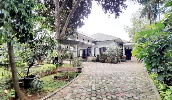 For Sale Luxury House with Extensive Land Area in Cipinang Cempedak Jatinegara. Negotiable Price until Deal.