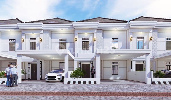 Cluster Mewah Elegan Konsep Clasic Dekat Gobah Polda