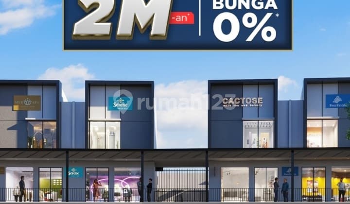 Jual Ruko Premium di Pusat Kota Harapan Indah