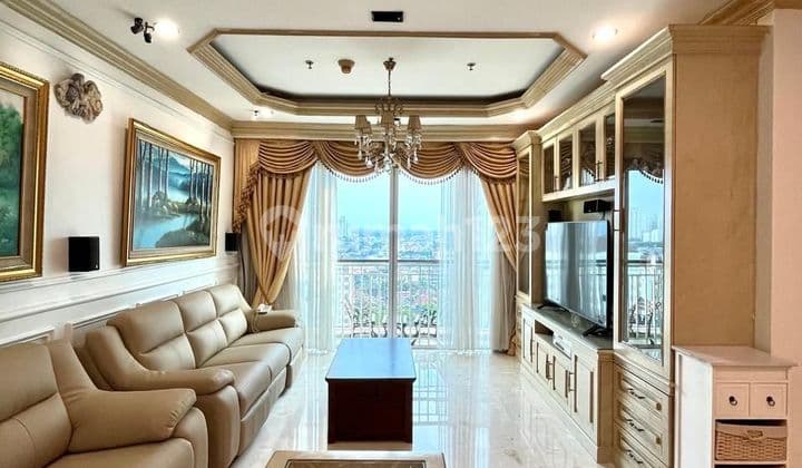 Apartment Grand Permata Hijau Simprug Near Senayan Kebayoran Area 147m 3BR Furnished High End Mid Zone, Ready to Occupancy Strata Title