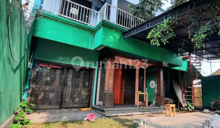 Rumah Kantor Pinggir Jln Raya Lenteng Agung Jagakarsa 85jt/thn Net
