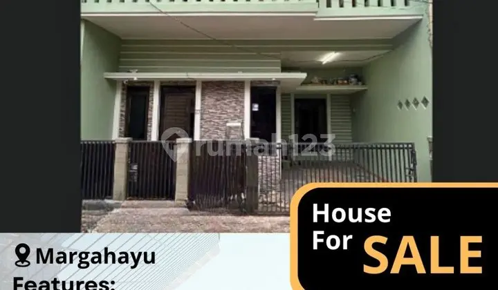 Rumah 2 Lantai Siap Huni di Margahayu Raya Kota Bandung