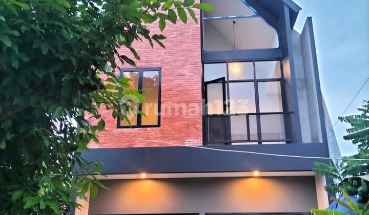 Rumah 2 lantai scandinavian di Beji Depok dekat tol kukusan