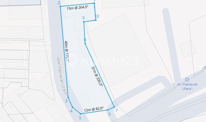 Kavling Komersil Palmerah Utara 1 PRIO 00005xxxx