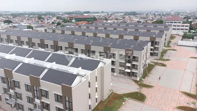 For Rent Cheapest Condo House in Green Royal West Jakarta (Tati070)