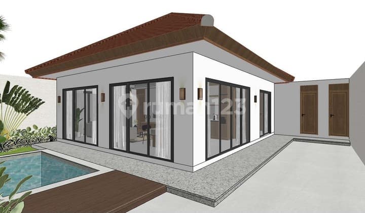 Leasehold - Brand new modern villa in Kedampang, Kerobokan