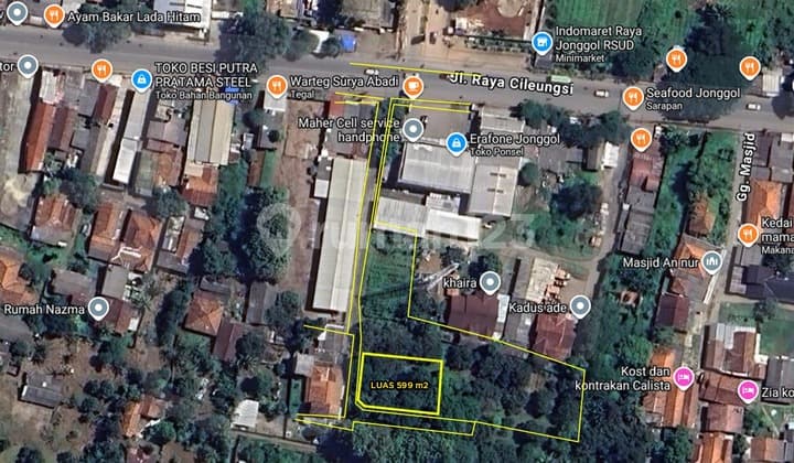 Kavling Cileungsi Dekat Rsud