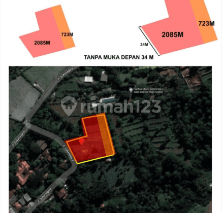 Commercial Plot in Dago Giri - Pagerwangi Lembang