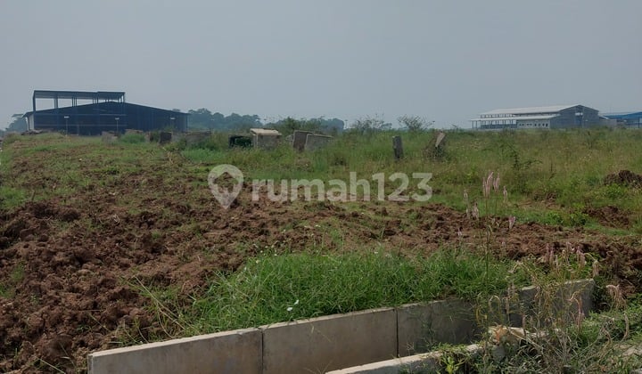 Kavling Industri Siap Bangun di Lokasi Strategis,Kawasan Terbesar Tangerang,Dekat Akses Toll Legok dan BSD City