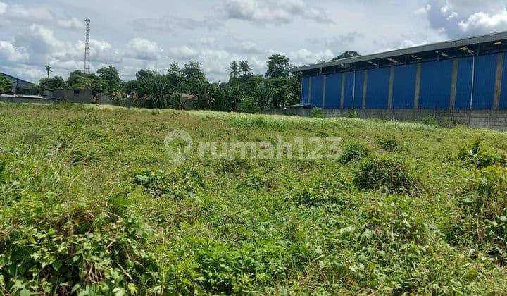 Kavling Industri Siap Bangun Harga Murah Banget Lokasi Dekat ke Tol.