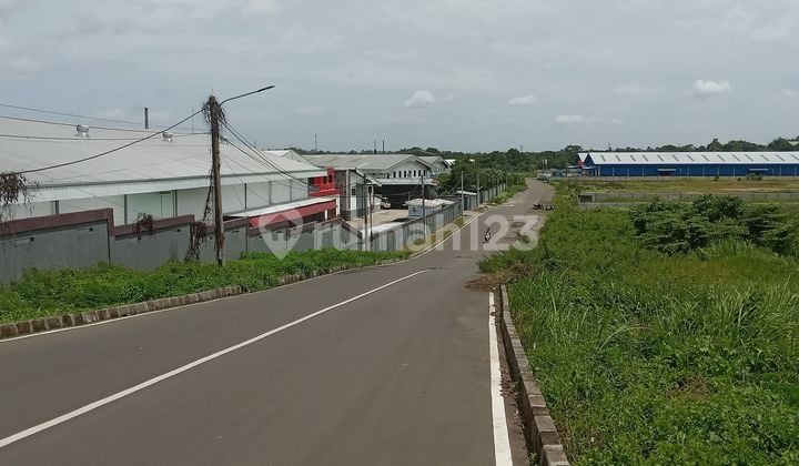 Kavling Industri Siap Bangun Lokasi Strategis, 1 KM Dari Tol Serba Raja Ɓsd City,Lebih Hemat Milyaran.