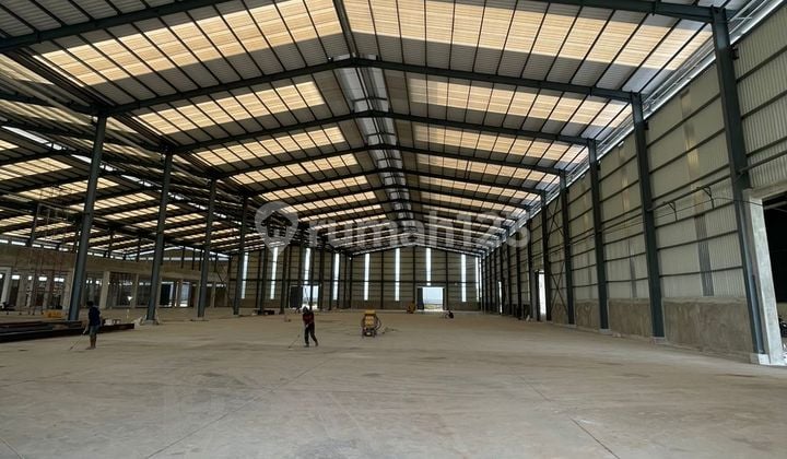 Gudang Siap Pakai Izin Industri dan Cocok untuk Logistik dan Ekspedisi.