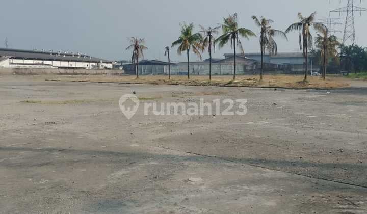 Lahan di Sewa Harga Murah Akses Container 40 Feet Masuk.