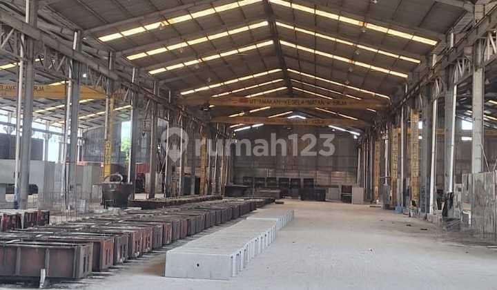Gudang dan Tanah di Jual Murah Lokasi Sangat Strategis Samping Bsd City Tangerang