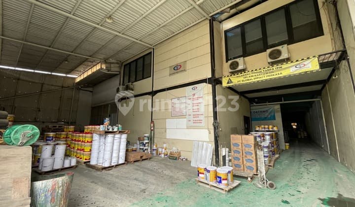 Gudang Siap Pakai di Jual Murah Sdh Izin Industri Lokasi Strategis.