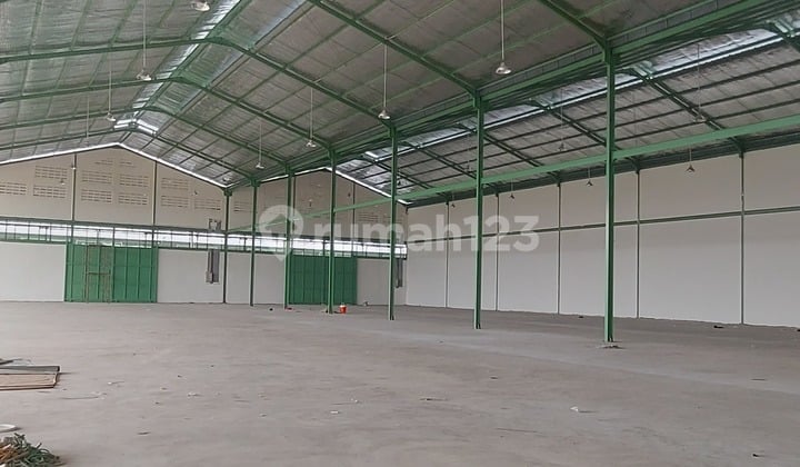 Gudang di Sewa Murah Banget Siap Pakai bisa Produksi Container 40 Feet