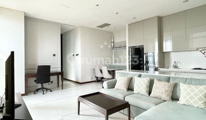 Di Sewakan Apartemen Senopati Suites 2 BR Furnished Bagus